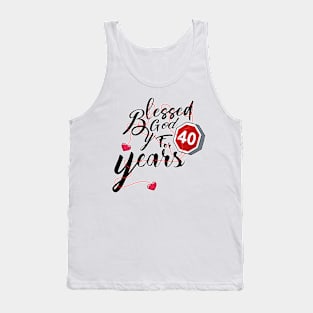 40th Birthday Tank Top